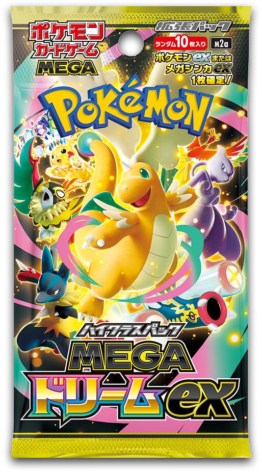 Japanese Mega Dream ex Booster Pack